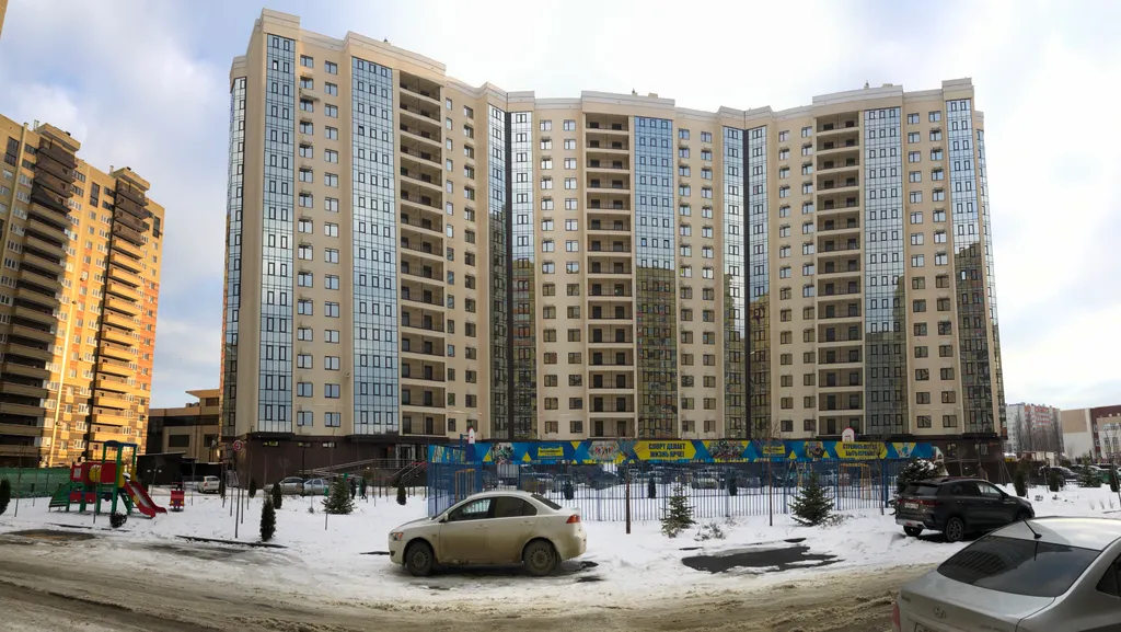 Квартира с видом на город и рядом с Парком Победы