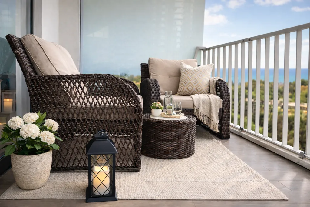 Апартаменты у моря с панорамным видом и террасой