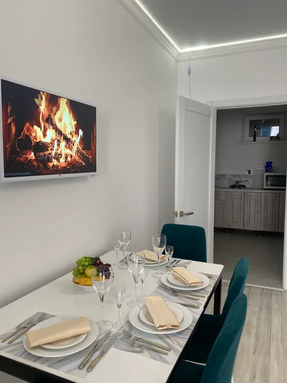 Просторная квартира-студия в современном стиле