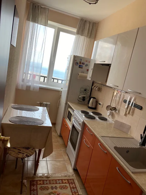 Уютная квартира с потрясающим видом на море рядом с лагерем Артек