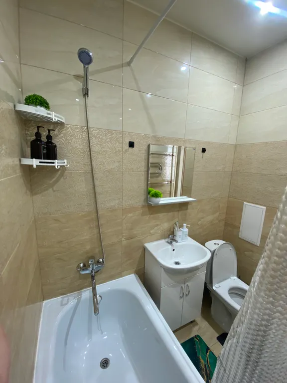 Новая уютная студия в развитом районе с кондиционером