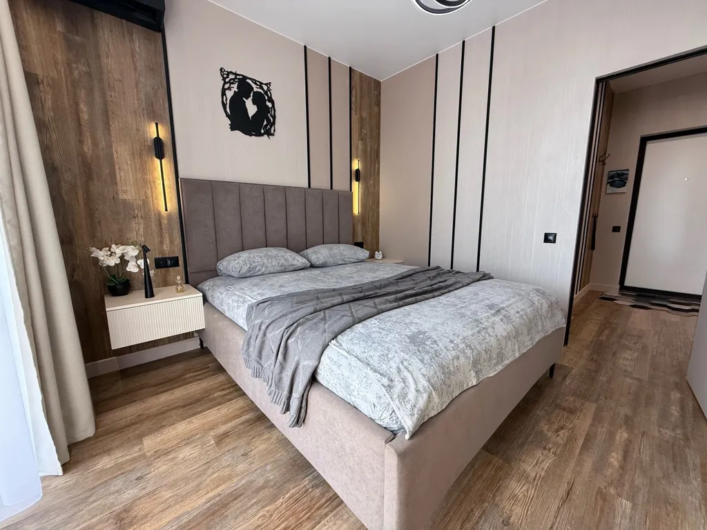 Новая квартира с потрясающим видом из окна на город