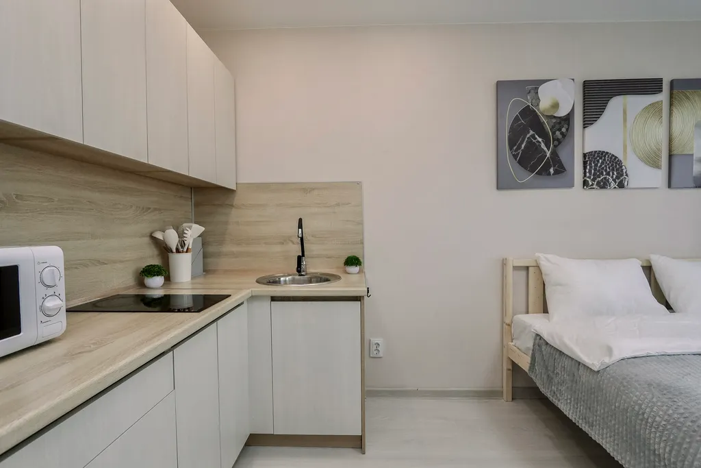 Уютная студия с евроремонтом