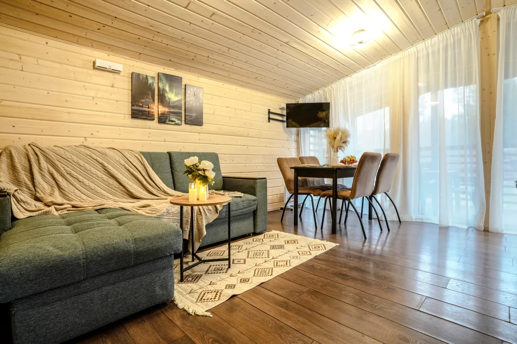 Уютный дом с чаном