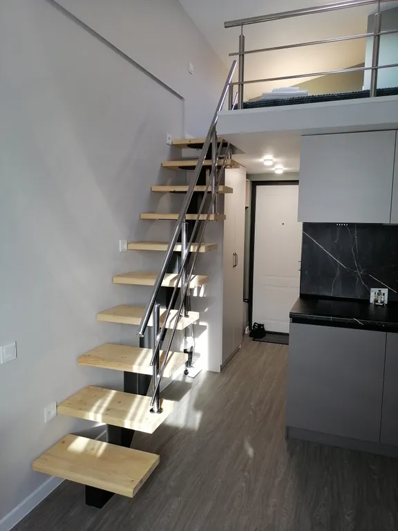 Квартира Квартира Двухуровневая студия с видом на море — Адлер