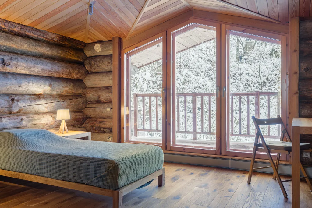 Дом из бревна kelo