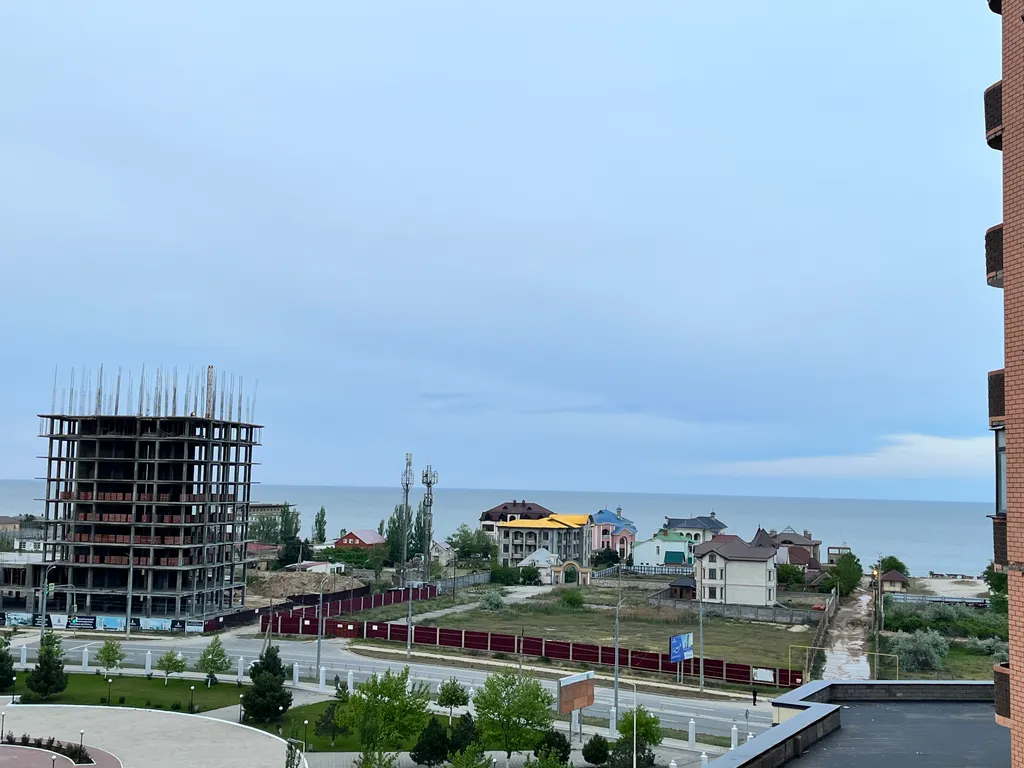 Уютная квартира на побережье Каспия с видом на море