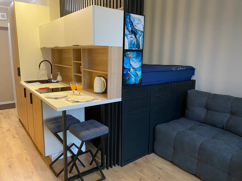 Квартира Уютная студия на Парнасе — аренда посуточно в Парголово