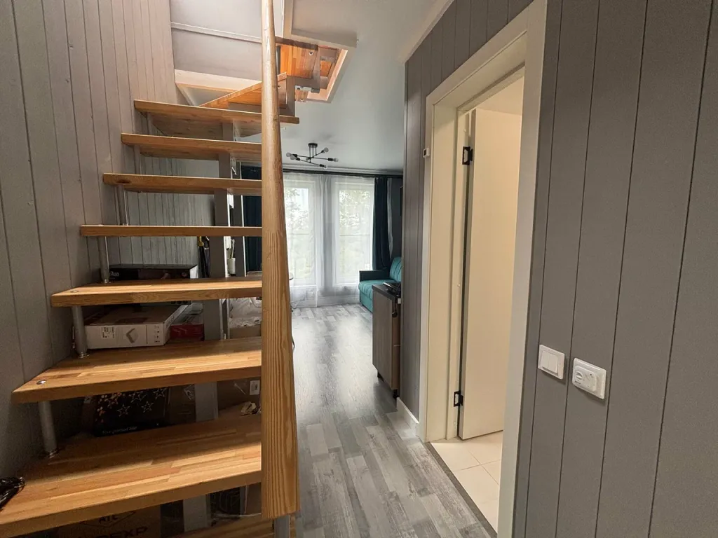 Дом с сауной в лесу