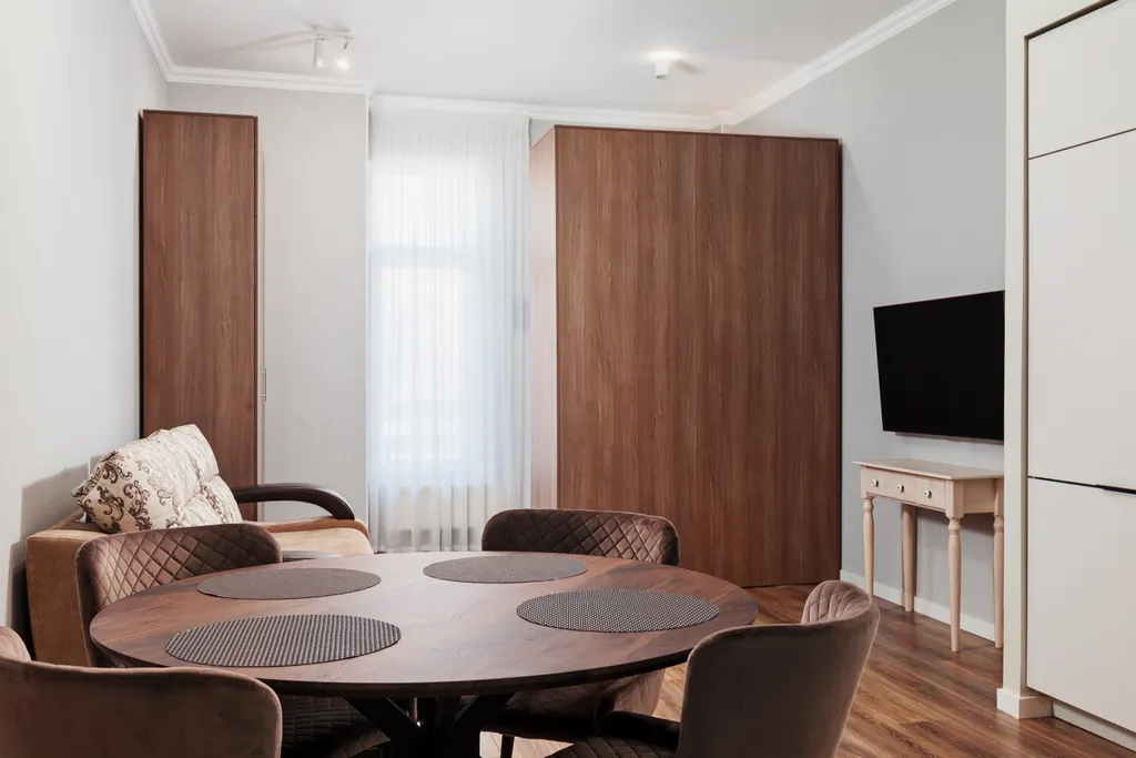 Семейные апартаменты с бассейном и террасой в Мандарин парке