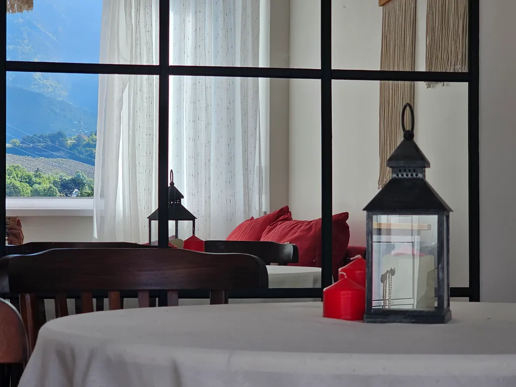 Уютная квартира с видом на горы