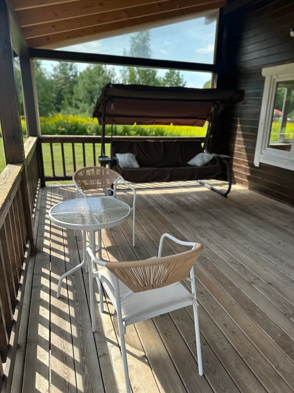 Уютный дом на берегу Горьковского моря