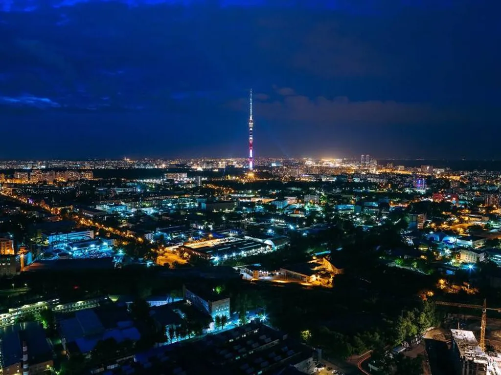 Квартира Апартаменты Symphony с 2 отдельными спальнями в жилом небоскребе — Москва