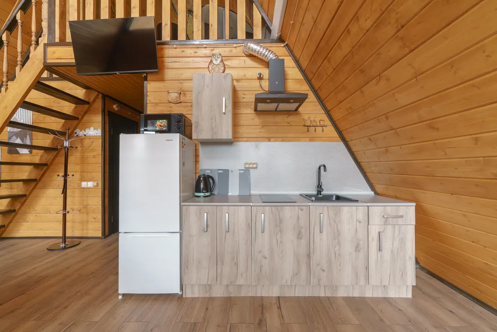 Семейный афрейм с баней