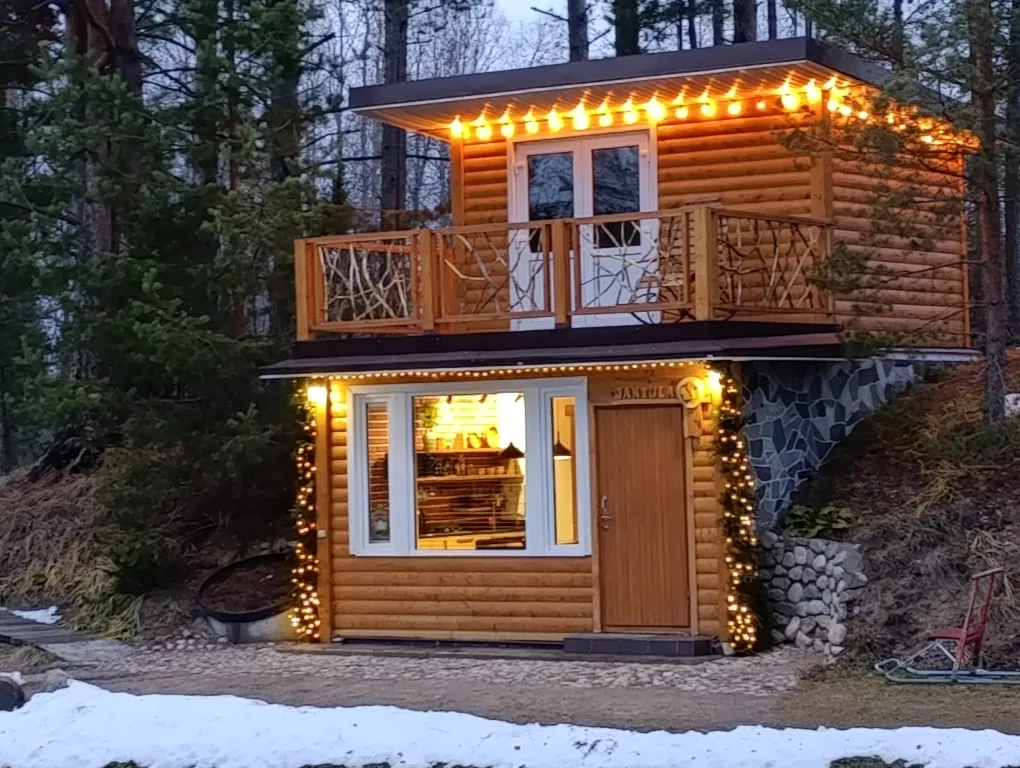 Коттедж Коттедж с камином на хуторе Янтула — Беличье