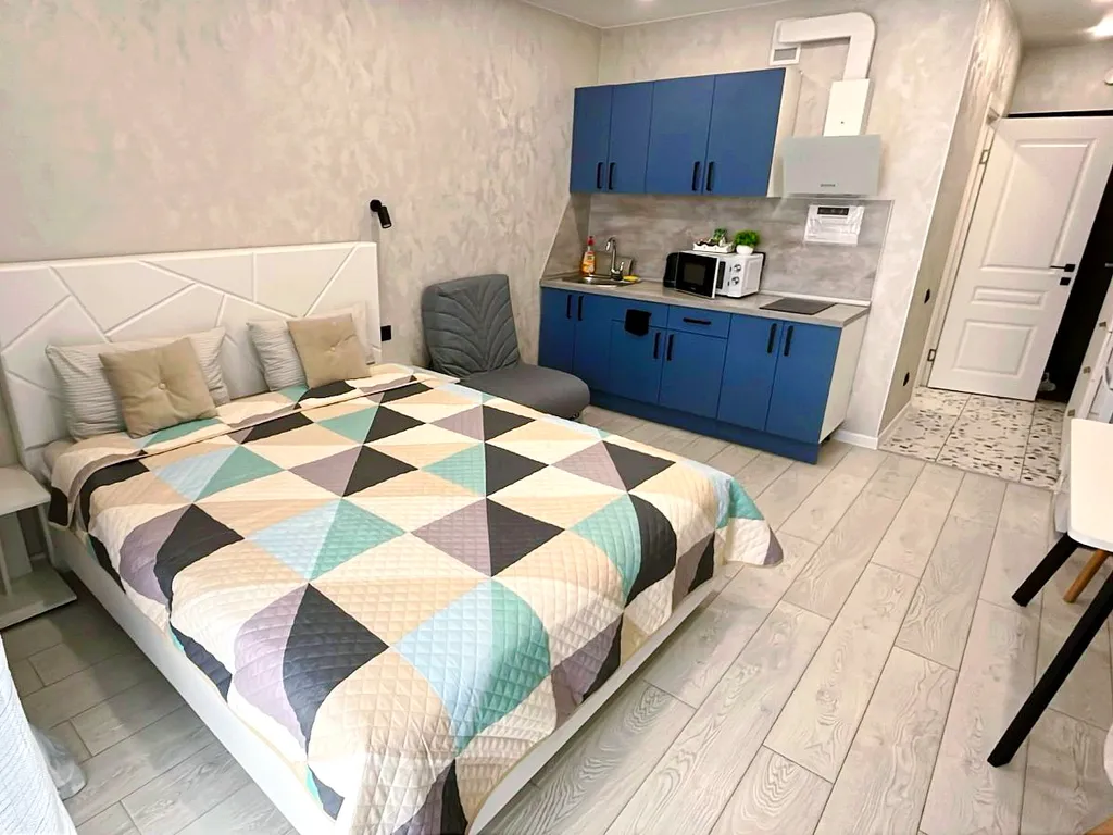 Квартира Квартира Студия с шикарным видом на 19 этаже — Шушары