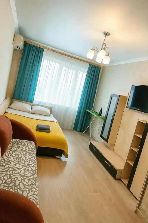 Однушка с видом на зеленый сад и пением птиц