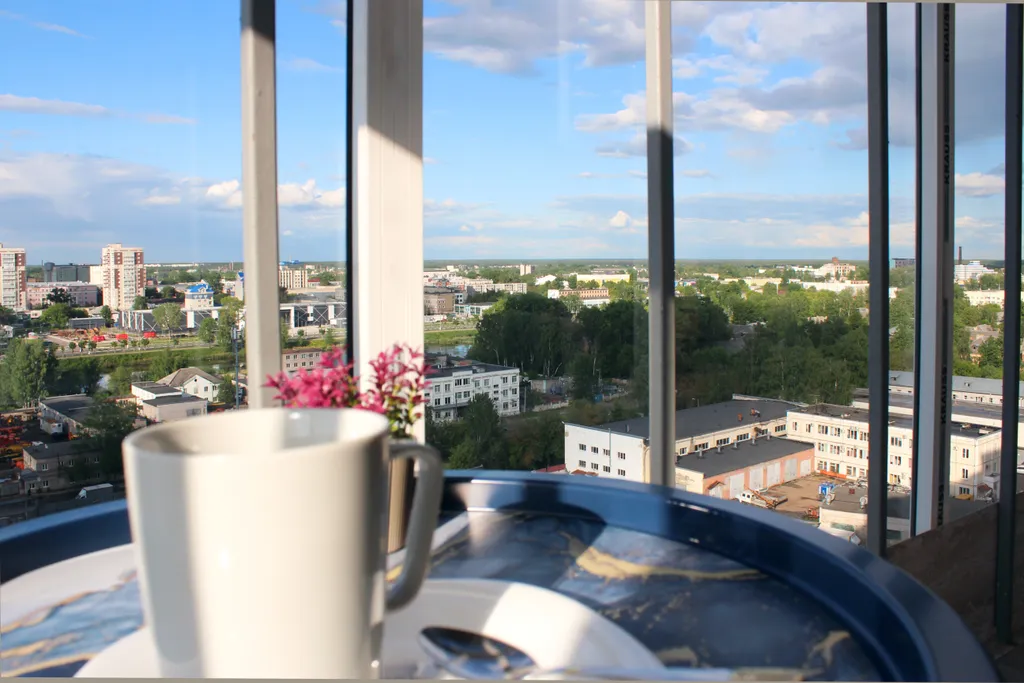 Новый апартамент с видом на берег Лазури