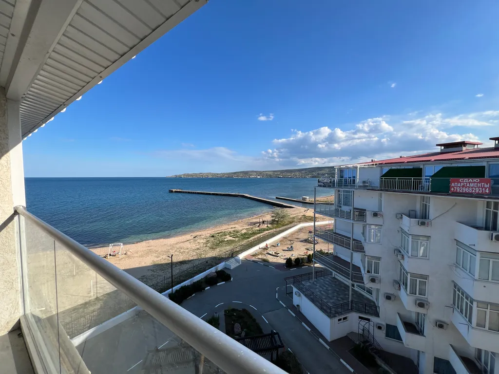 Апартаменты на 1 линии с видом на море