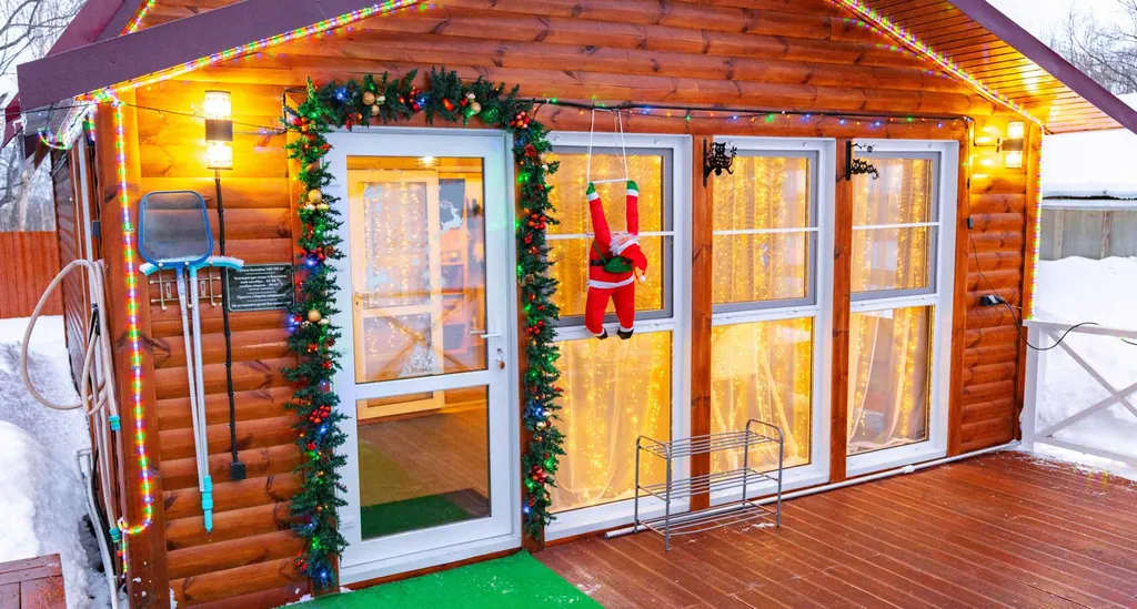 Домик с бассейном Арик