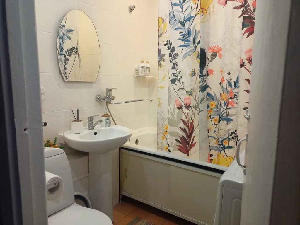 Уютная квартира в центре города с панорамным видом из окна