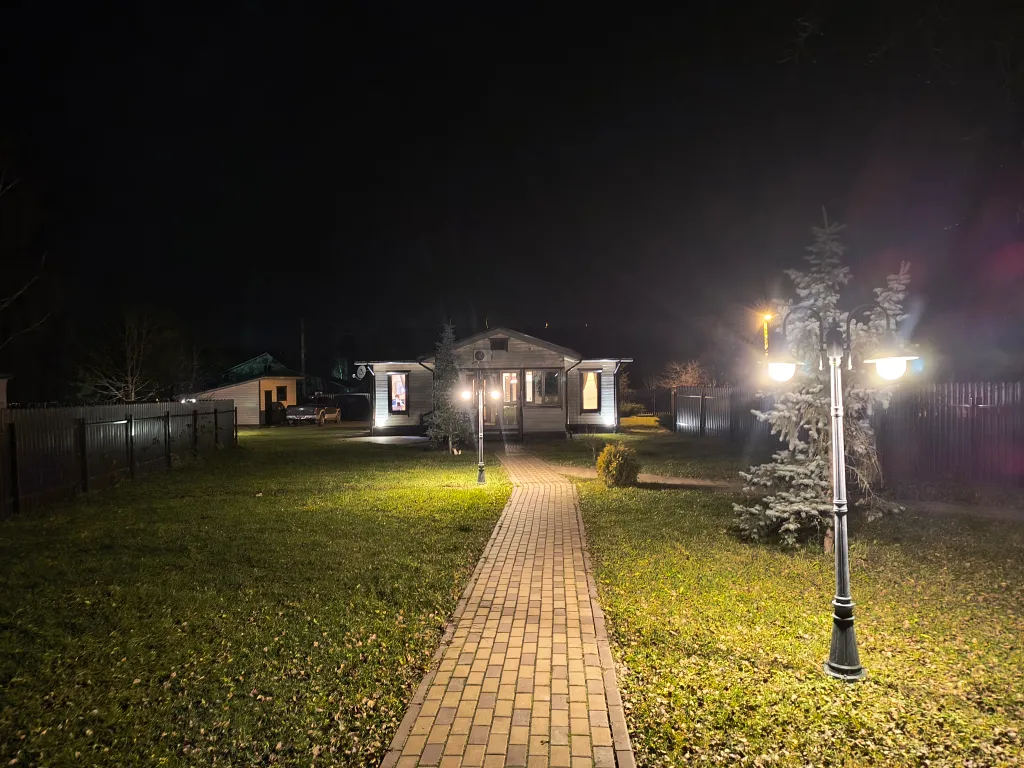 Русская усадьба с баней со швейцарским флёром