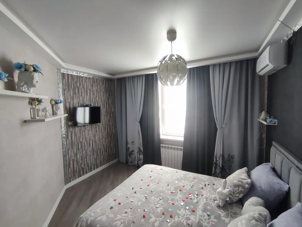 Дизайнерская 1-комнатная квартира с видом на город и парк