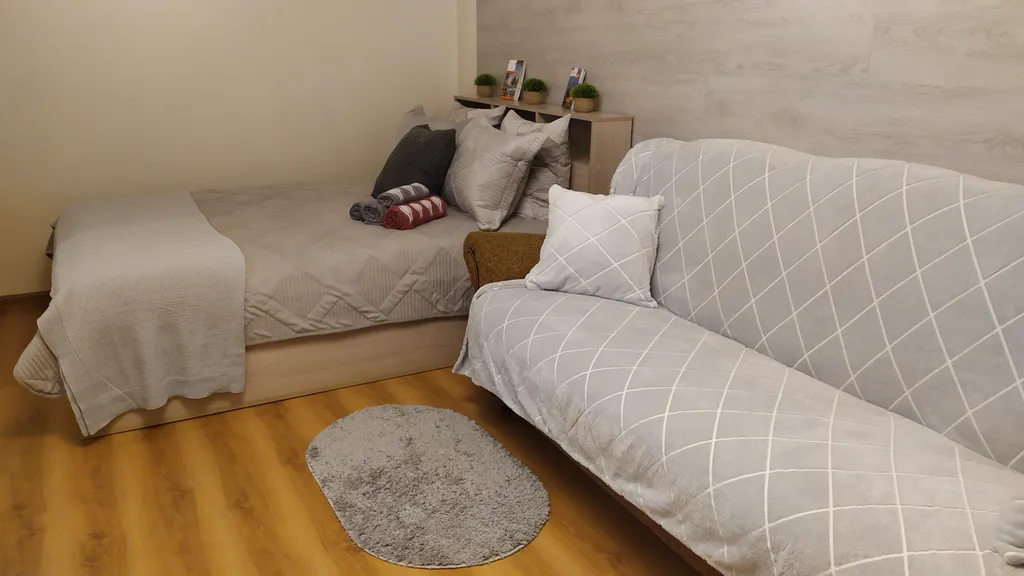 Квартира со всем необходимым для ночлега и проживания