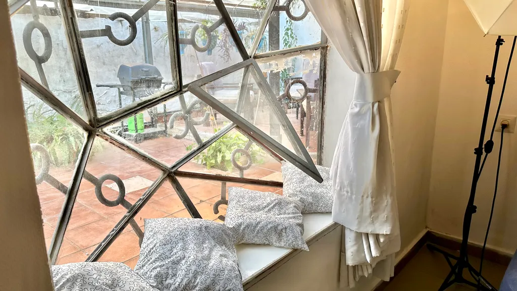 Винтажная квартира с отдельным входом и с большой зоной для барбекю