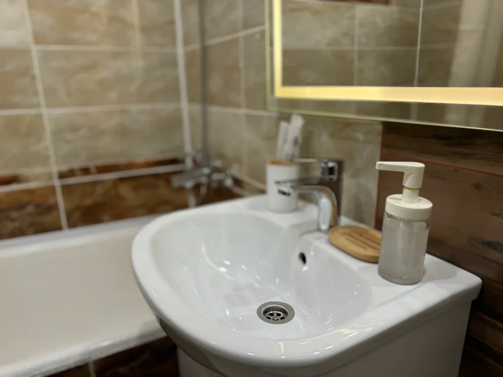 Однокомнатная квартира с дизайнерским ремонтом