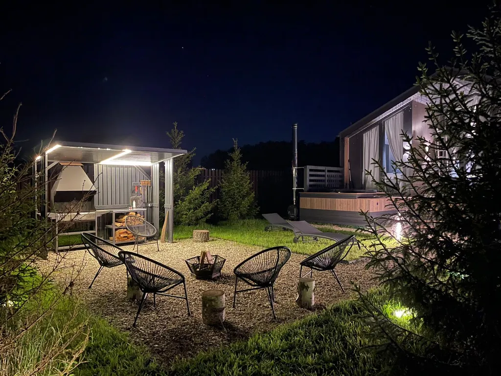 Уютный дом с сауной и чаном