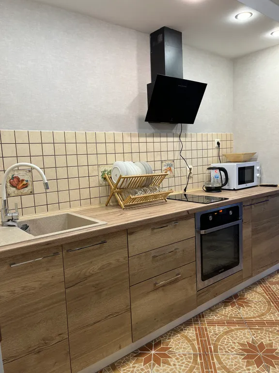 Трешка в самом центре