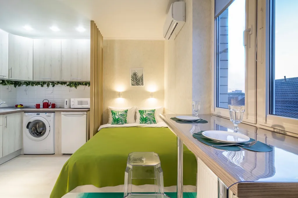 Дабл номер с двумя ванными и лоджией