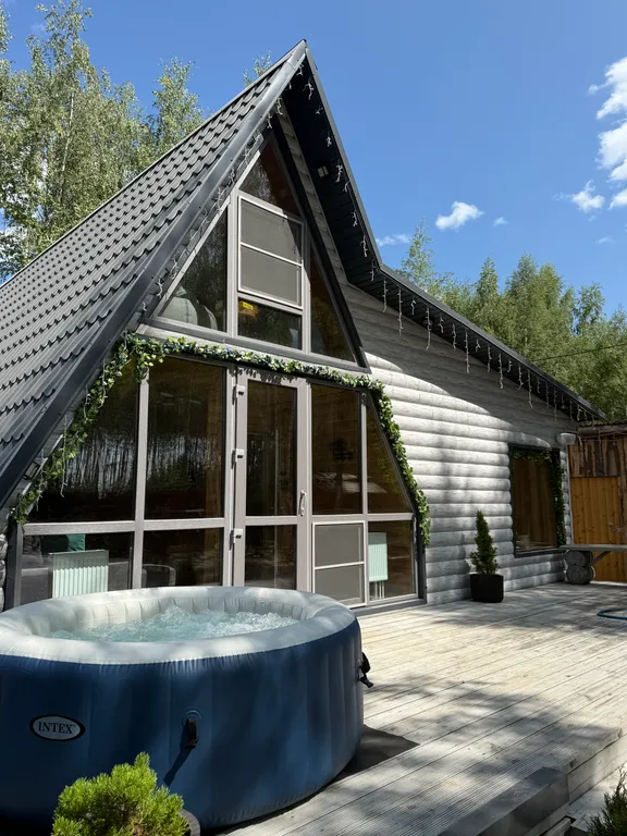 Дом 60m2 — чан, кухня, Wi-Fi