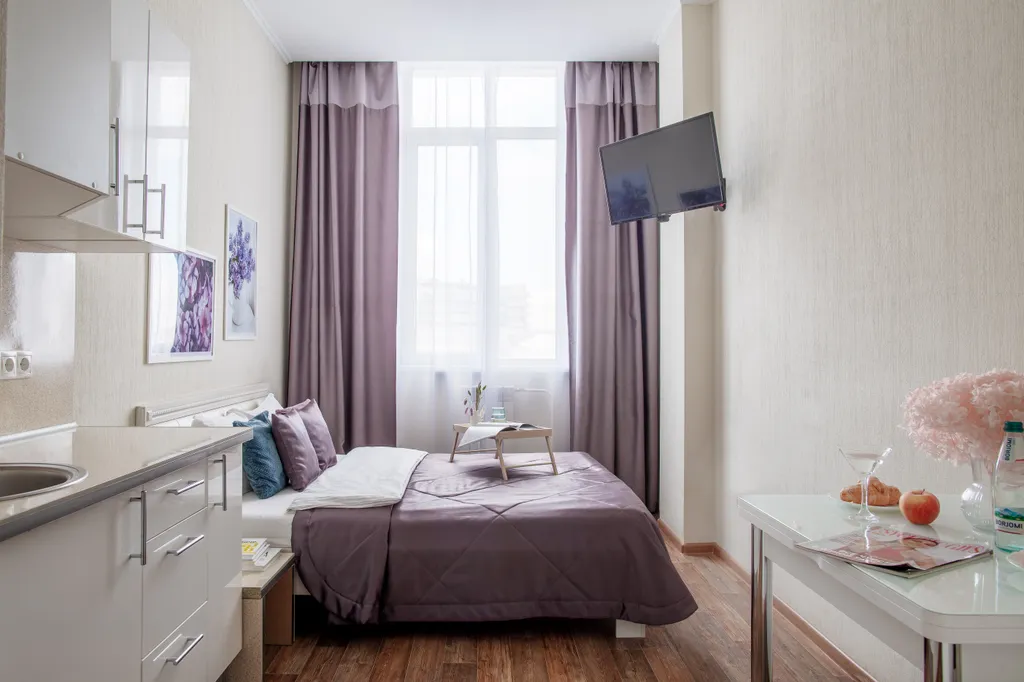 Квартира Квартира The Violet Studio — Красноярск