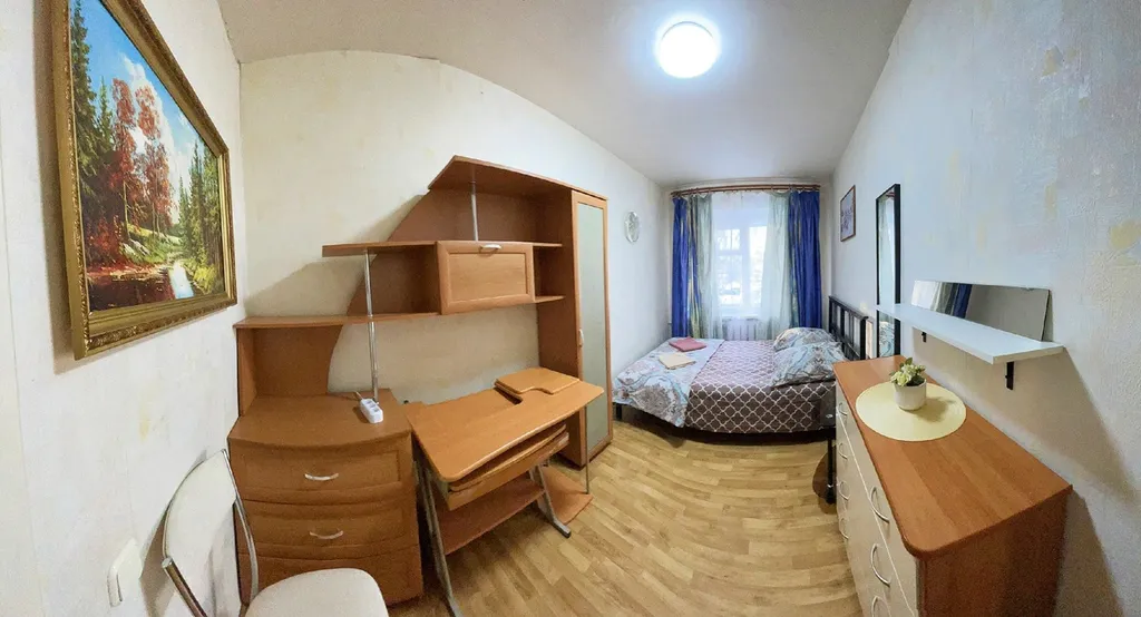 Уютная квартира с большим залом и раздельными комнатами