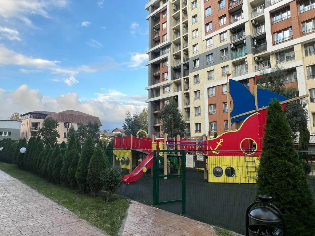 Уютная квартира-студия на самом берегу Черного моря в элитном ЖК