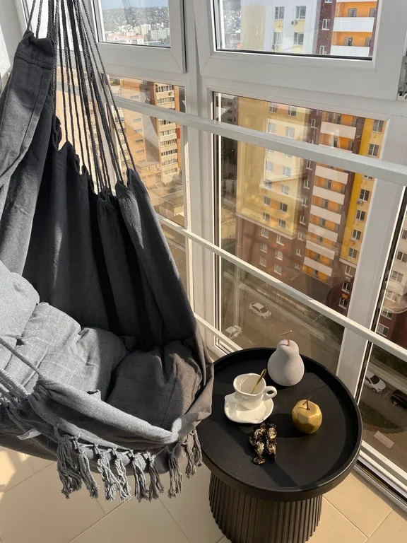 Большая квартира с красивым видом на город в новом ЖК