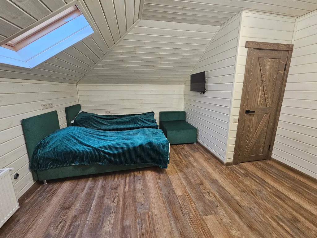 Дом с баней и камином для большой компании