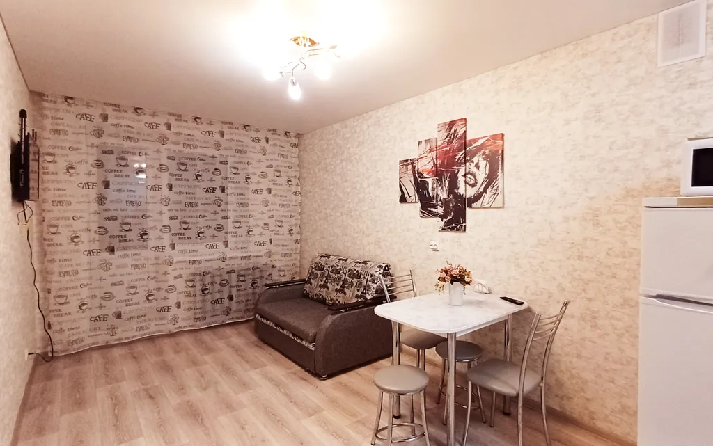 Просторная 1к квартира