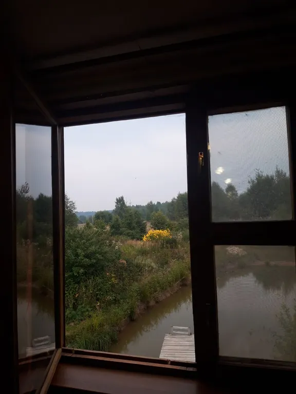 Дом-баня у озера