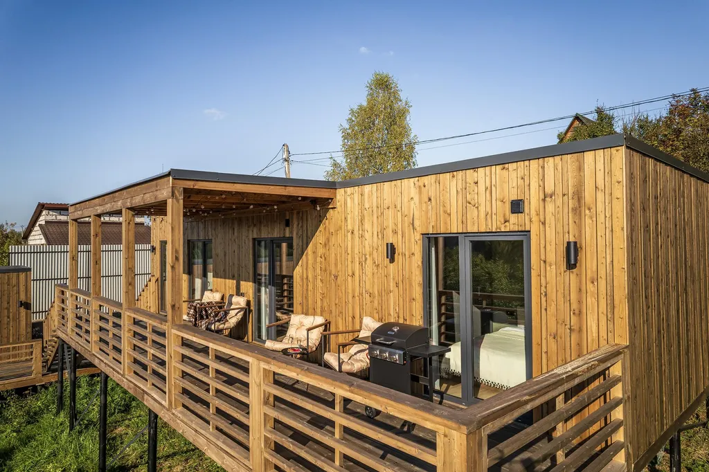 Дом с видом на закат