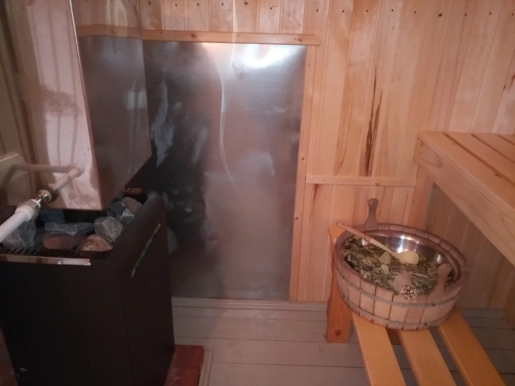 Новый дом с баней