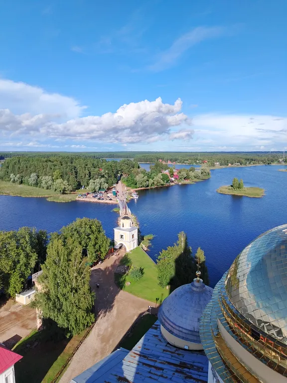 Дом в сосновом бору на озере Селигер