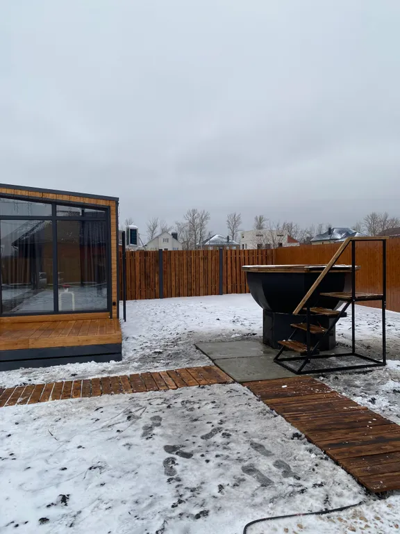 Эко дом в стиле Барн-хаус