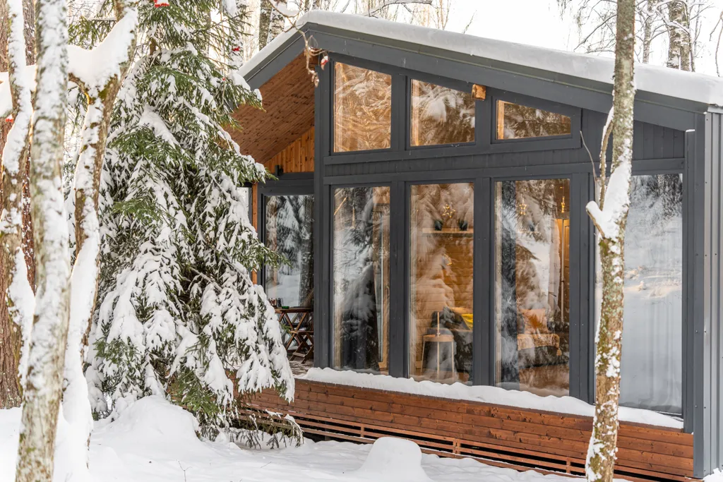 Дом с видом на лес