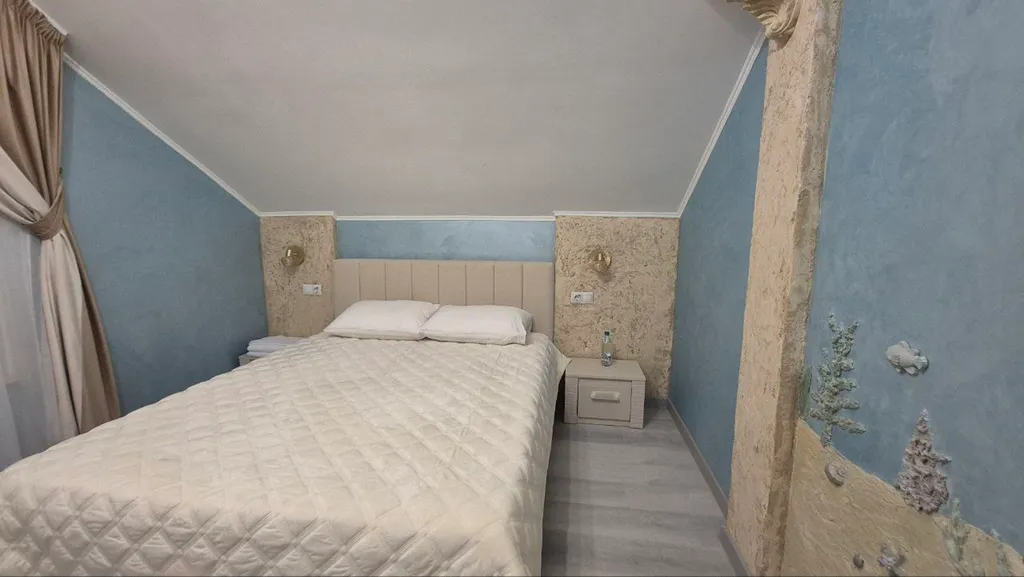 Коттедж Перламутр с сауной и 4 спальнями