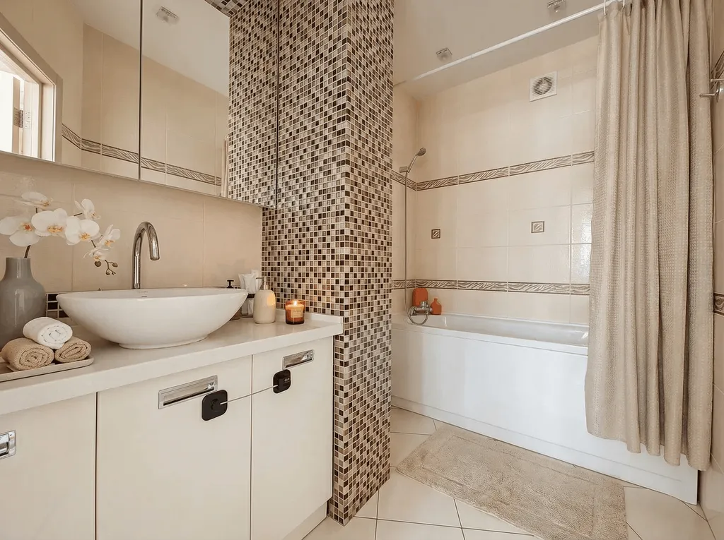 Евротрёхкомнатная квартира с балконом для 6 гостей