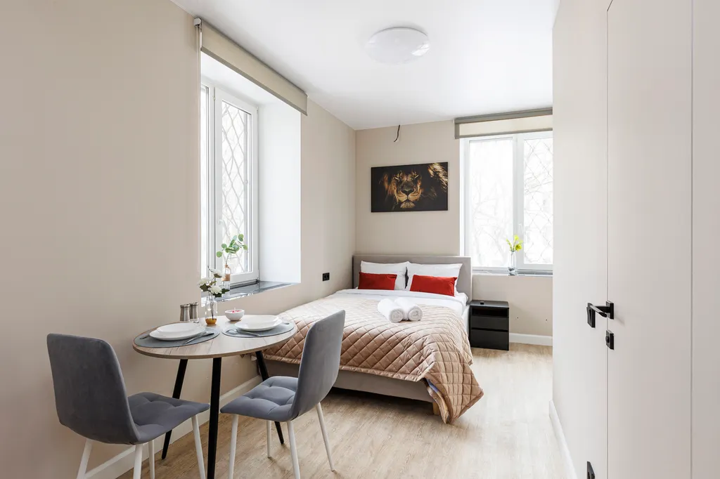 Квартира Квартира Дизайнерская студия на западе Москвы — Москва