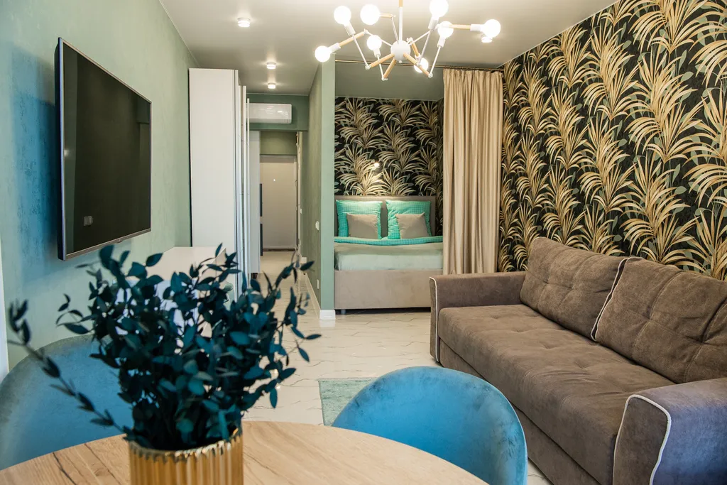 Квартира Квартира Апартамент Морская Симфония с видом на море — Адлер